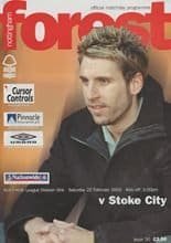 Nottingham Forest v Stoke City 22-Feb-2003