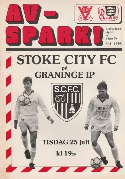 Graninge IP v Stoke City 25-Jul-1989