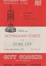 Nottingham Forest v Stoke City 26-Dec-1967