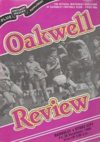 Barnsley v Stoke City 26-Dec-1986