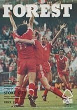 Nottingham Forest v Stoke City 30-Aug-1980
