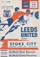 Leeds United v Stoke City 04-Oct-1969