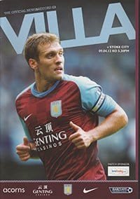 Aston Villa v Stoke City 09-Apr-2012