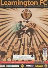 Leamington v Stourport Swifts 27-Sep-2008