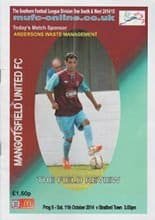 Mangotsfield United v Stratford Town 11-Oct-2014