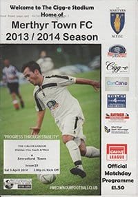 Merthyr Town v Stratford Town 05-Apr-2014