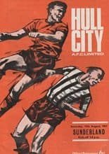 Hull City v Sunderland 12-Aug-1967