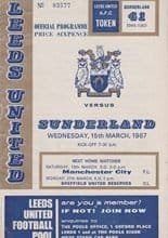 Leeds United v Sunderland 15-Mar-1967