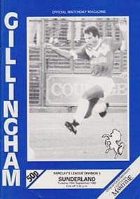 Gillingham v Sunderland 15-Sep-1987