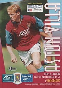 Aston Villa v Sunderland 01-Feb-1997