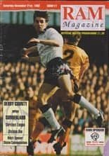 Derby County v Sunderland 21-Nov-1992