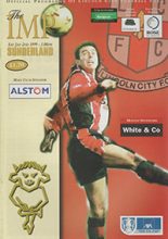 Lincoln City v Sunderland 02-Jan-1999
