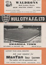 Hull City v Swansea Town 01-Jan-1966