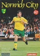Norwich City v Swansea City 21-Sep-1994