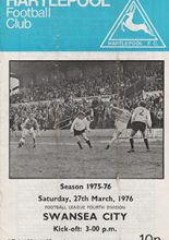 Hartlepool United v Swansea City 27-Mar-1976