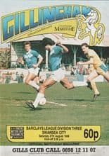 Gillingham v Swansea City 27-Aug-1988