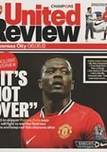 Manchester United v Swansea City 06-May-2012