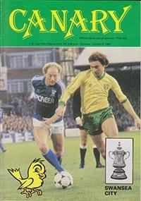 Norwich City v Swansea City 08-Jan-1983