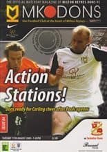 Milton Keynes Dons v Swindon Town 11-Aug-2009