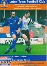 Luton Town v Swindon Town 12-Apr-2004