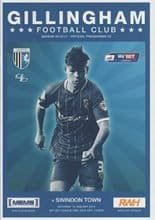Gillingham v Swindon Town 18-Jan-2014