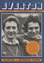 Everton v Swindon Town 01-Feb-1977