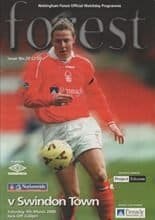 Nottingham Forest v Swindon Town 04-Mar-2000