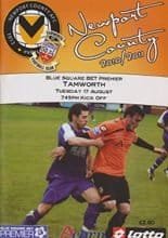 Newport County v Tamworth 17-Aug-2010