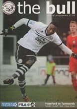 Hereford United v Tamworth 01-Apr-2013
