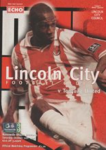 Lincoln City v Torquay United 11-Oct-1997