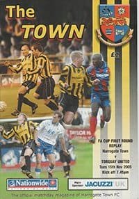 Harrogate Town v Torquay United 15-Nov-2005
