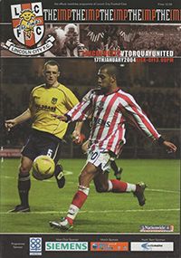 Lincoln City v Torquay United 17-Jan-2004
