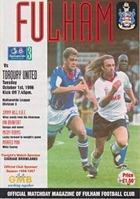 Fulham v Swindon Town 31-Jan-1981
