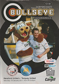 Hereford United v Torquay United 01-Jan-2011