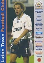 Luton Town v Torquay United 22-Sep-2001