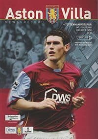 Aston Villa v Tottenham Hotspur 17-Sep-2005