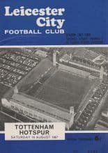 Leicester City v Tottenham Hotspur 19-Aug-1967
