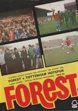 Nottingham Forest v Tottenham Hotspur 19-Aug-1978