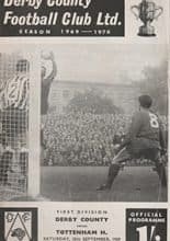 Derby County v Tottenham Hotspur 20-Sep-1969
