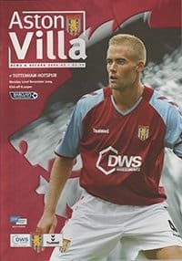 Aston Villa v Tottenham Hotspur 22-Nov-2004