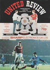 Manchester United v Tottenham Hotspur 25-Oct-1989