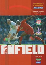 Liverpool v Tottenham Hotspur 26-Oct-2002