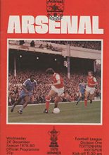 Arsenal v Tottenham Hotspur 26-Dec-1979