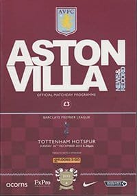 Aston Villa v Tottenham Hotspur 26-Dec-2010