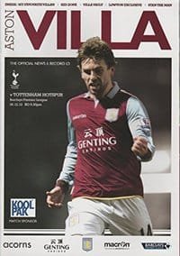 Aston Villa v Tottenham Hotspur 26-Dec-2012