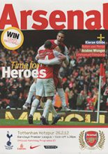 Arsenal v Tottenham Hotspur 26-Feb-2012