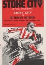 Stoke City v Tottenham Hotspur 28-Oct-1967