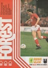 Nottingham Forest v Tottenham Hotspur 02-May-1987