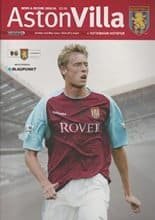 Aston Villa v Tottenham Hotspur 02-May-2004