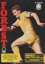 Nottingham Forest v Tottenham Hotspur 04-Feb-1984